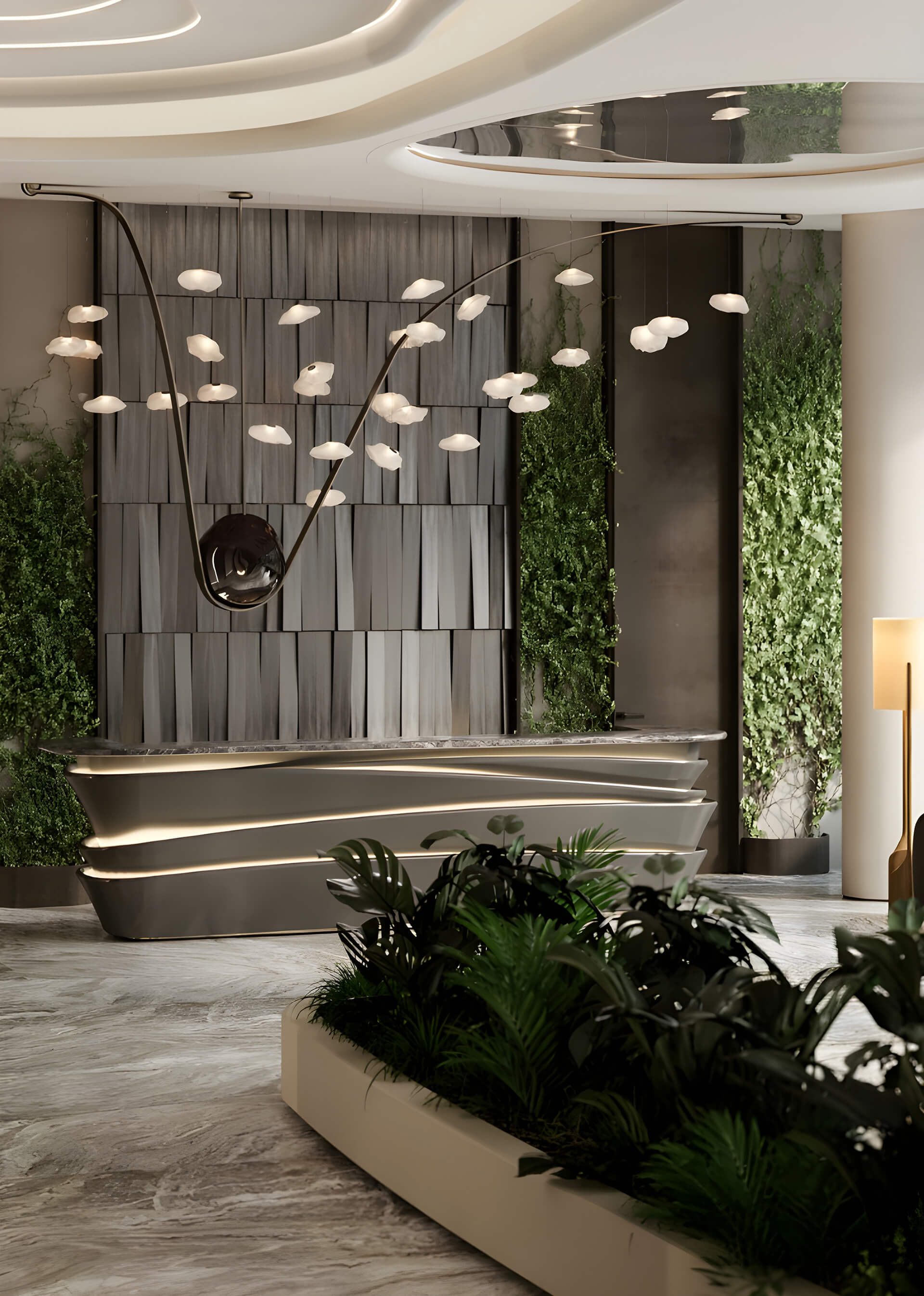 Лобби ЖК «Империум»